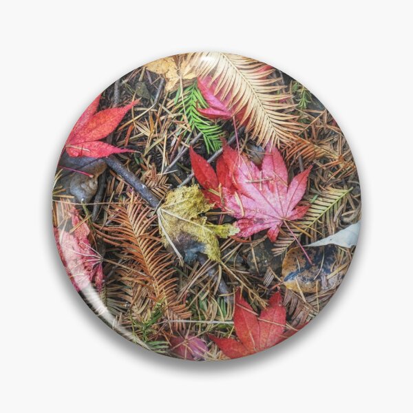 Item preview, Fall foliage leaves on the ground designed and sold by aaronchoi.