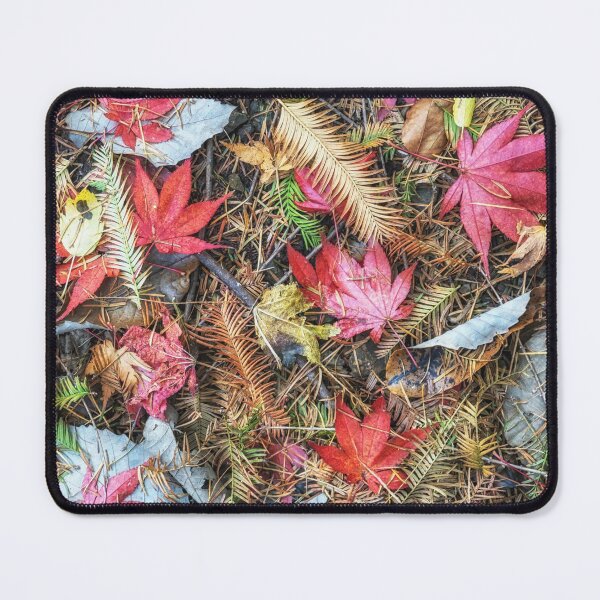 Item preview, Fall foliage leaves on the ground designed and sold by aaronchoi.