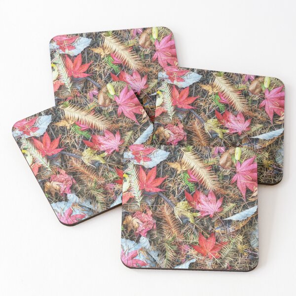 Item preview, Fall foliage leaves on the ground designed and sold by aaronchoi.