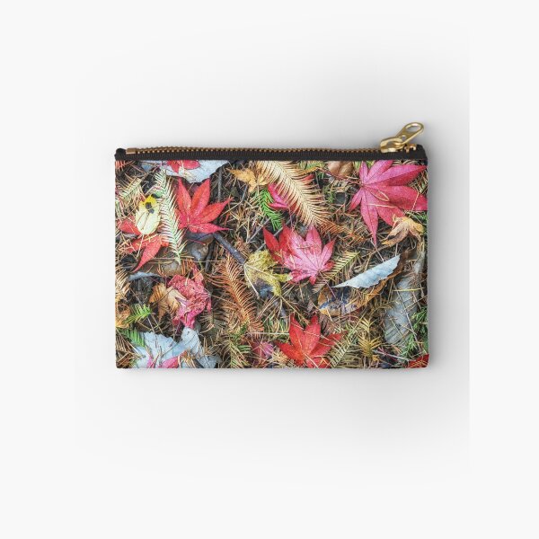 Item preview, Fall foliage leaves on the ground designed and sold by aaronchoi.