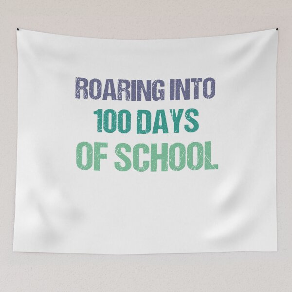 Item preview, Roaring Into 100 Days Of School designed and sold by imaneless.