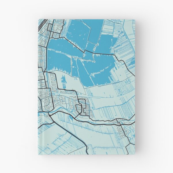 Item preview, Gouda netherlands map designed and sold by PostersProf1.