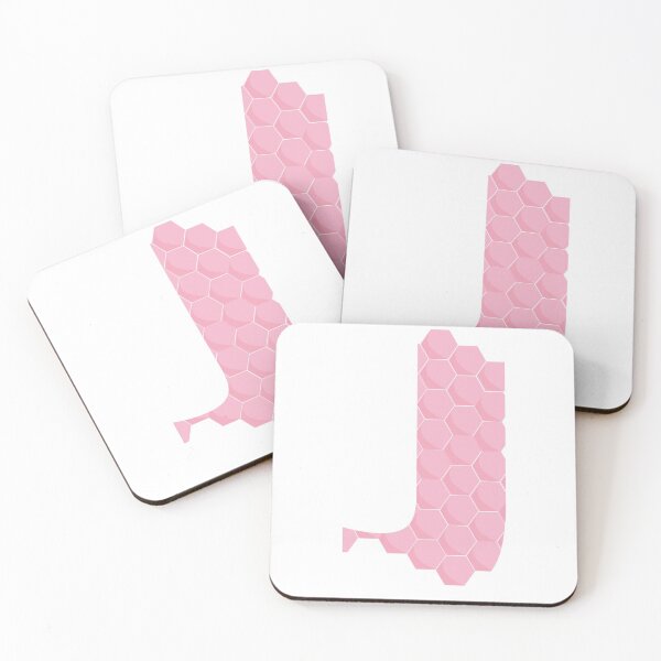 Item preview, Bubblegum Designed Letter J designed and sold by LitterArt.