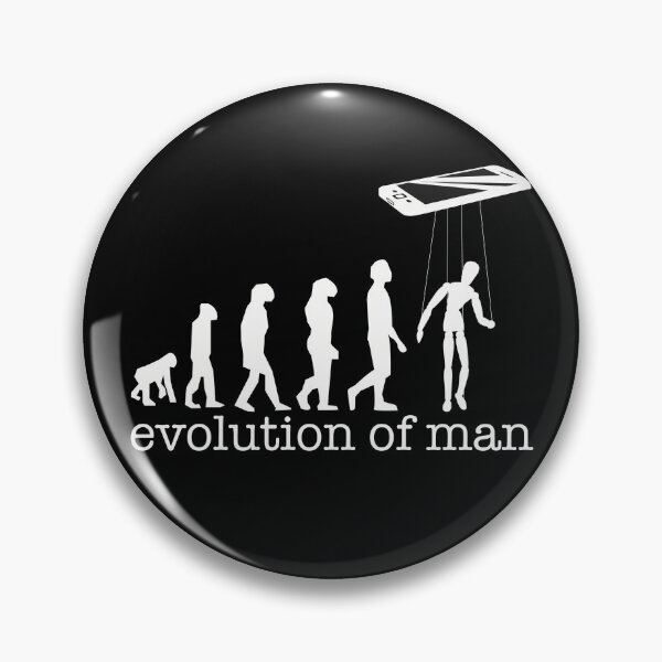 Artikelvorschau, Evolution des Menschen-Darwin/Darwinismus-lustige Anti-Tech-Social Media entworfen und verkauft von YomeHayin.