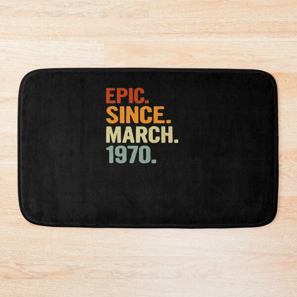 Item preview,  51 Years Old Retro Birthday Gift Epic Since March 1970 Premium designed and sold by KathleenTrujil.