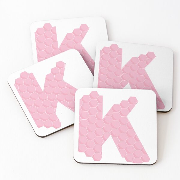 Item preview, Bubblegum Designed Letter K designed and sold by LitterArt.