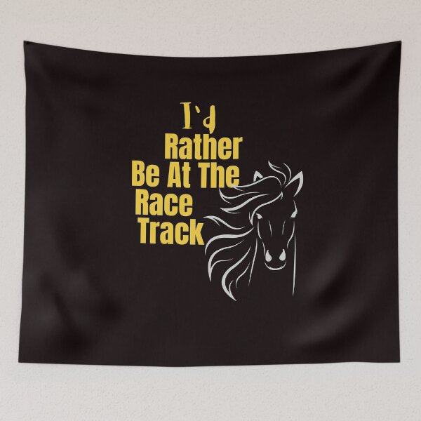 Item preview, I´d Rather Be At The Race Track  designed and sold by bilal sibgui.