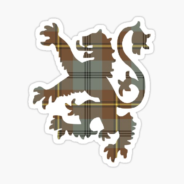 Item preview, Johnstone/Johnson Weathered Tartan designed and sold by DiscoGypsyFish.