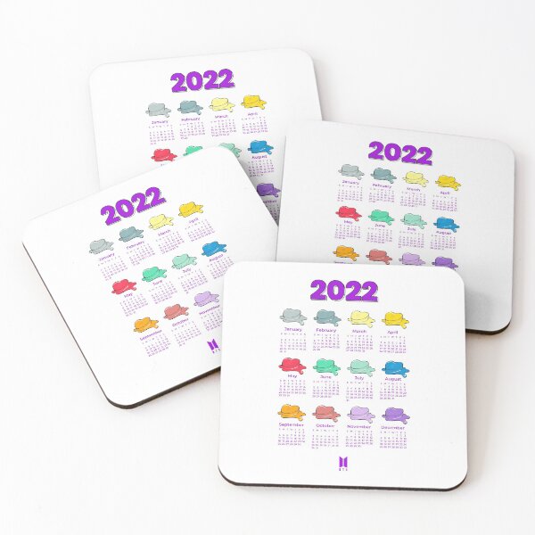 Item preview, 2022 BTS Calendar - SEASON'S GREETINGS designed and sold by SerenaChoe.