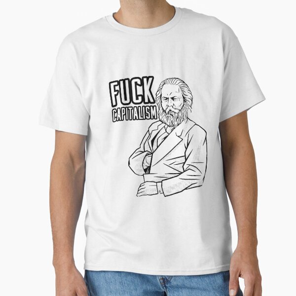 Item preview, Fuck Capitalism -  Karl Marx designed and sold by ArticaDesign.