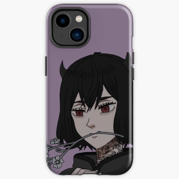 Secre Swallowtail edgy edit Black Clover Coque antichoc iPhone
