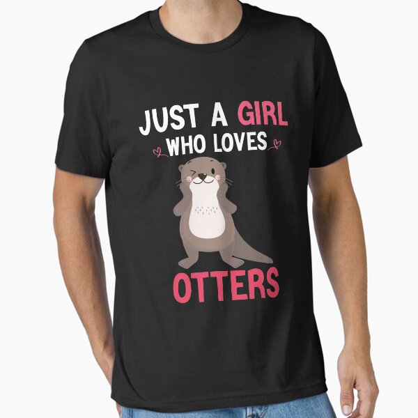 Artikel-Vorschau von  Nur ein Mädchen, das Otter liebt, Geschenk für Otters Lover Sea, designt und verkauft von AEOPIN.
