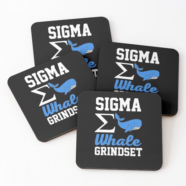 Item preview, Sigma Whale Grindset Funny Pun Quote Design designed and sold by AritraSur.
