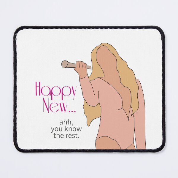 Item preview, Mariah Carey Happy New Year Performance Meme designed and sold by popmoments.
