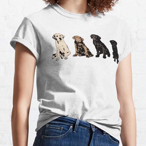 Rainbow of Puppy Love Classic T-Shirt