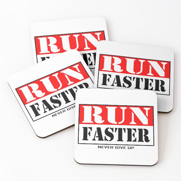 Item preview, Run Faster Never Give Up  designed and sold by SE-design-.