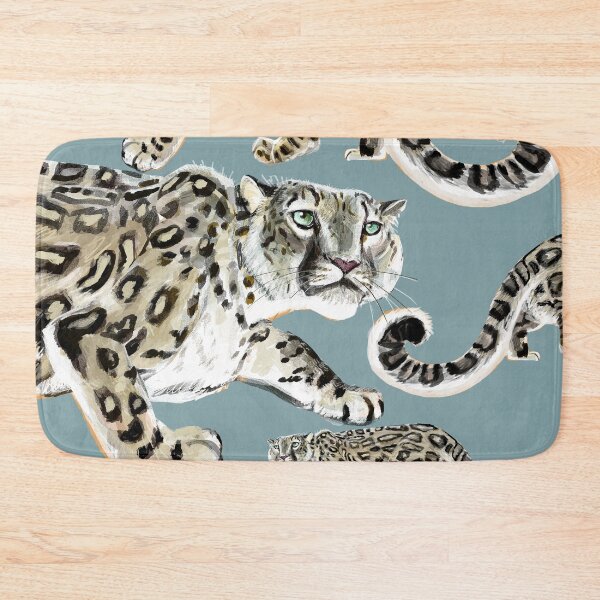 Item preview, Snow Leopard in Blue #1 designed and sold by belettelepink.