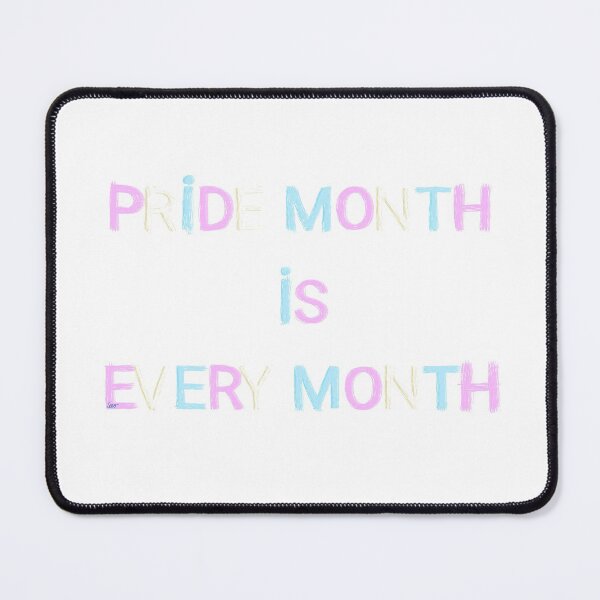 Item preview, Pride month is every month / trans (white background) designed and sold by MentaLee.