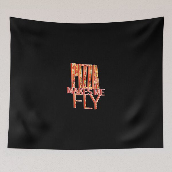 Item preview, Pizza makes me fly funny pizza lover quote designed and sold by teesresolution.