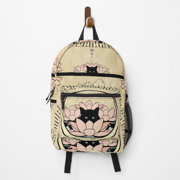 Item preview, Cat In The Lotus designed and sold by artfixation.