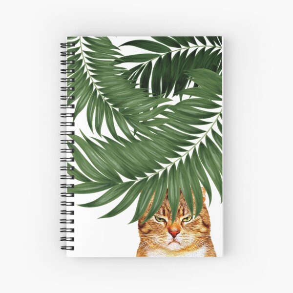 Cat lovers and plants lovers, Spiral Notebook