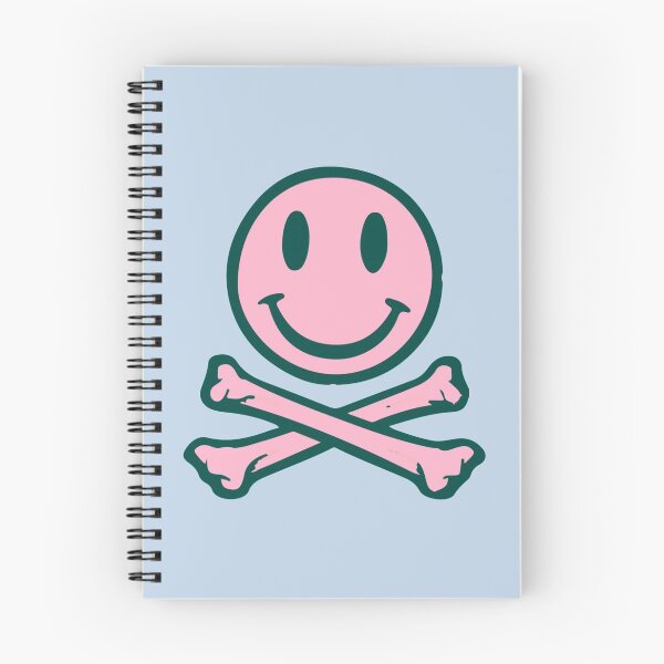 Item preview, Acid house smile face with crossed bones designed and sold by atientPanda.