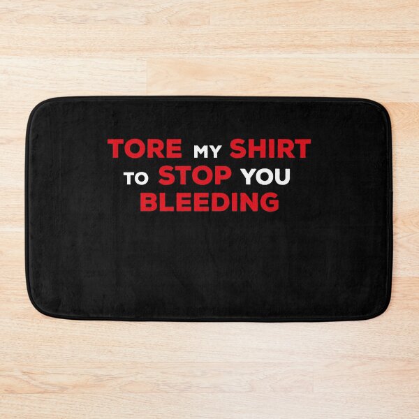 Item preview, Tore My Shirt To Stop You Bleeding designed and sold by ArteSilenziosa.