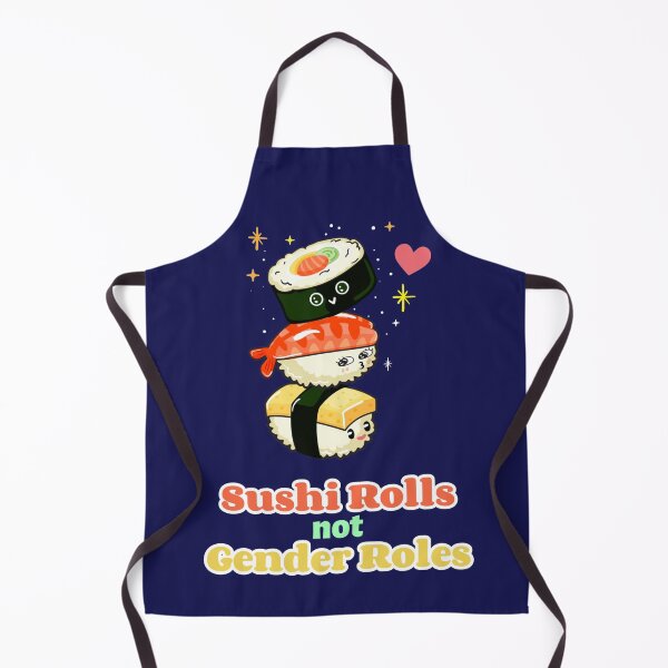 Item preview, Sushi Rolls Not Gender Roles. Sushi Lover Gender Equality designed and sold by Rebel-Design.
