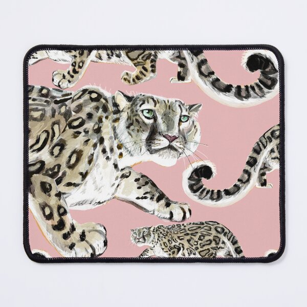 Item preview, Snow Leopard in Pink #1 designed and sold by belettelepink.