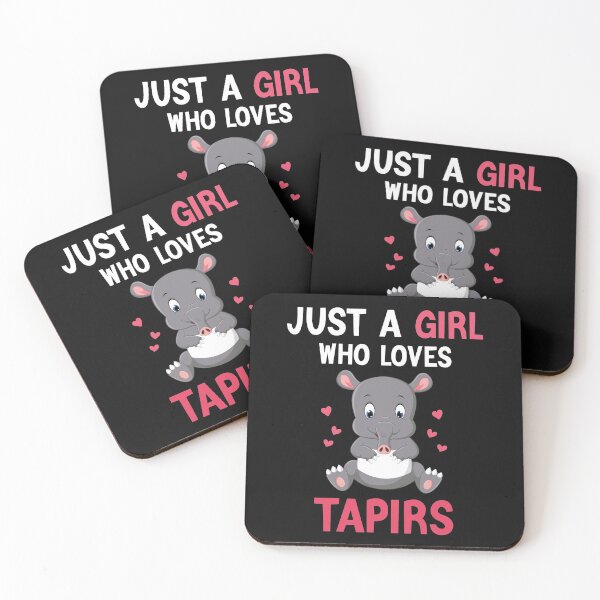 Item preview, Just A Girl Who Loves Tapirs, Gift Tapir Lover  designed and sold by AEOPIN.