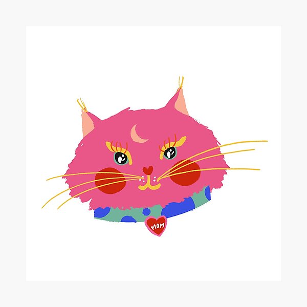 Cat PFP Photographic Print for Sale by Ketrinartistka