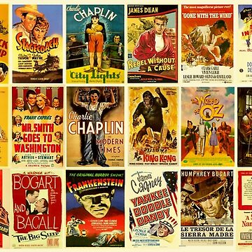 Artwork thumbnail, Vintage Hollywood Classic Movie Posters by goodbai