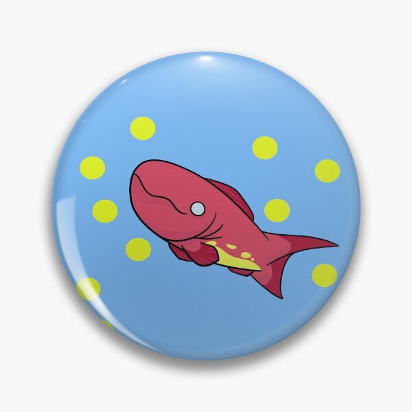 Item preview, Cute happy plum fish - keep swimming designed and sold by kukulgraphics.