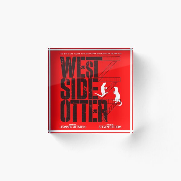 Artikelvorschau, West Side Otter – Soundtrack entworfen und verkauft von EverythingOtter.
