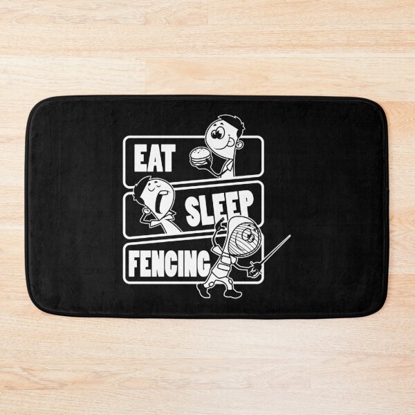 Item preview, Eat Sleep Fencing - Fencing players gift design designed and sold by theodoros20.