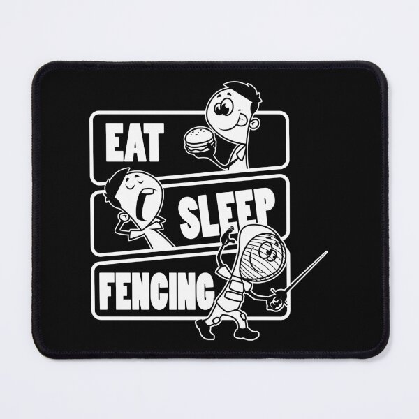 Item preview, Eat Sleep Fencing - Fencing players gift design designed and sold by theodoros20.