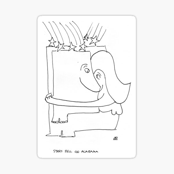 Item preview, Song Cartoon Stars Fell on Alabama designed and sold by fred rosenthal.