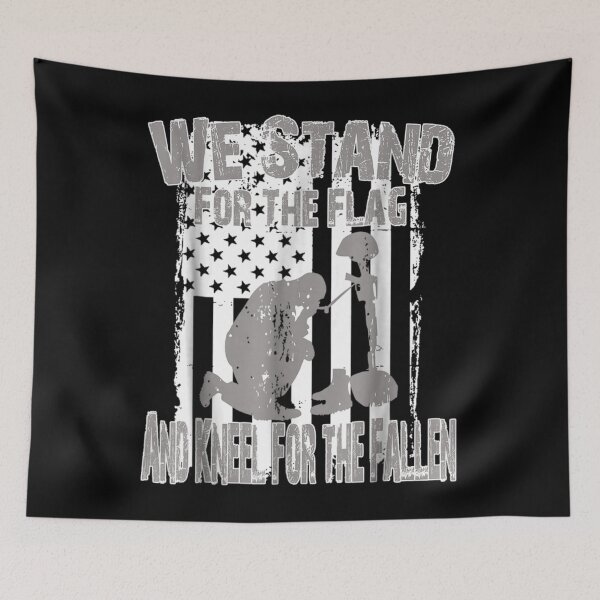 Item preview, We Stand for the Flag and We Kneel for the  Fallen designed and sold by NathanWilso.