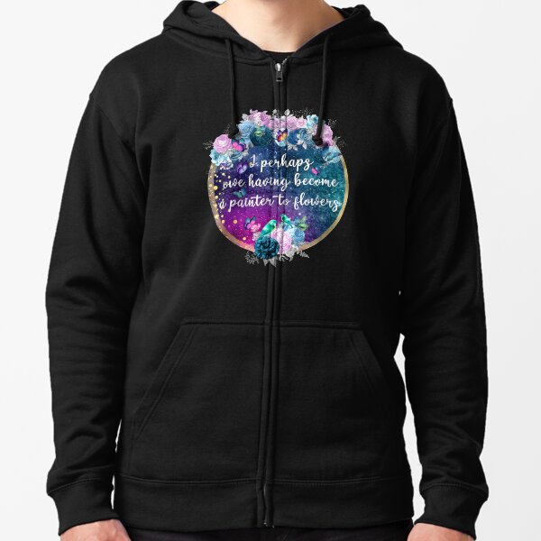 Claude Monet Zipped Hoodie