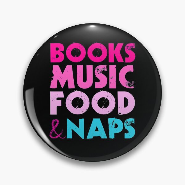 Item preview, Books music food & naps designed and sold by FurioInc.