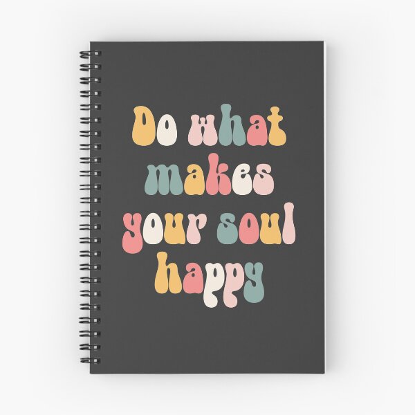 Item preview, Do What Makes Your Soul Happy - Colorful text designed and sold by TheMajesticGoat.