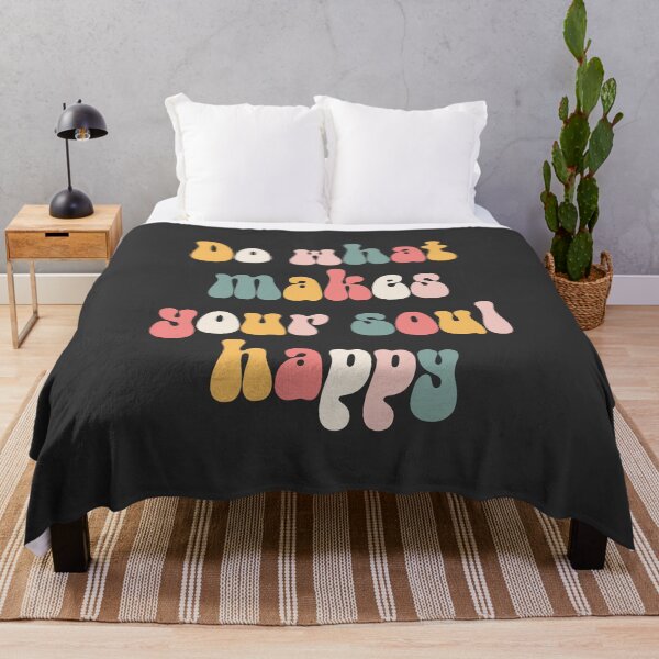 Item preview, Do What Makes Your Soul Happy - Colorful text designed and sold by TheMajesticGoat.