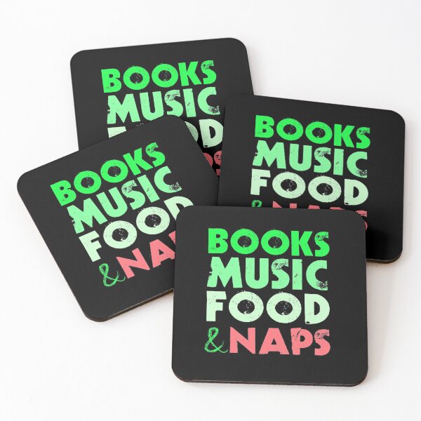 Item preview, Books music food & naps designed and sold by FurioInc.