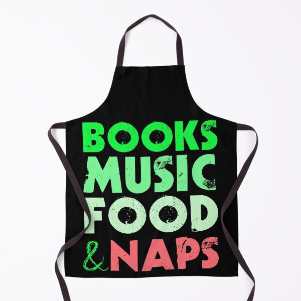 Item preview, Books music food & naps designed and sold by FurioInc.