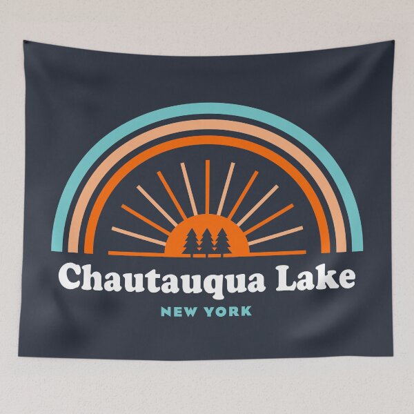 Item preview, Chautauqua Lake New York Rainbow designed and sold by Esskay Designs.
