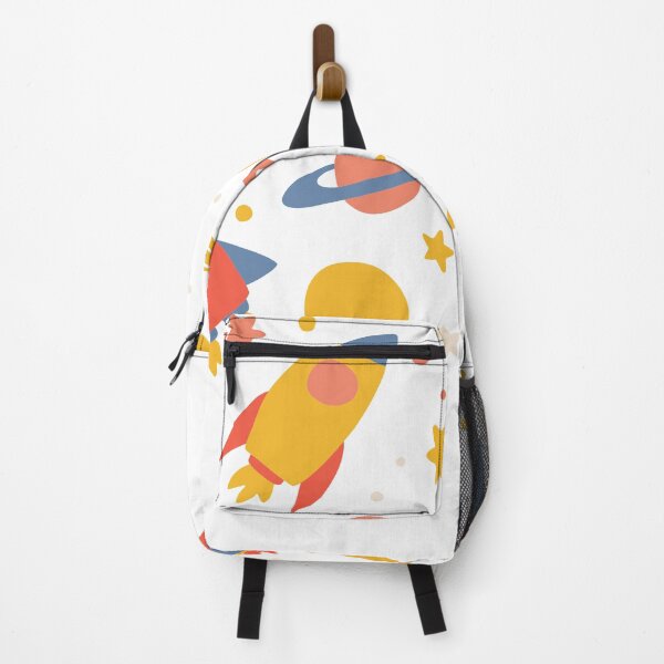 Item preview, rockets and stars. childish background. pattern for child. spatial drawing designed and sold by blackitaa.