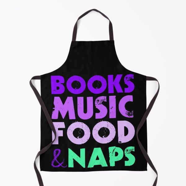 Item preview, Books music food & naps designed and sold by FurioInc.