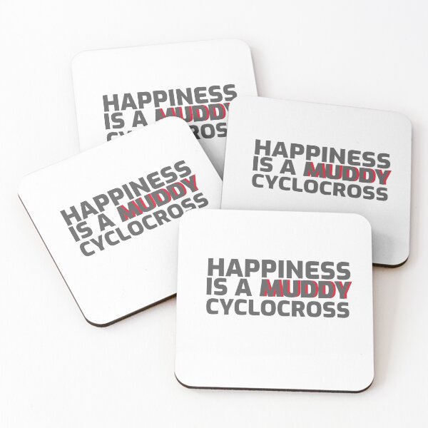 Item preview, Happiness is a muddy cyclocross designed and sold by Whatalifestyle.