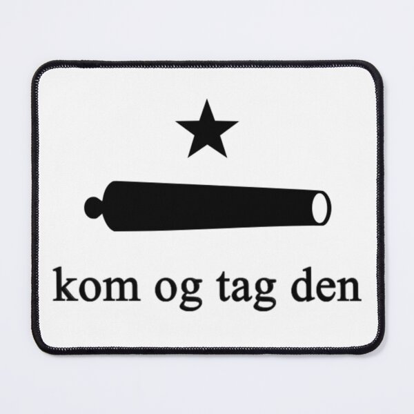 Item preview, 'kom og tag den' flag (Danish Come and Take It Flag) designed and sold by JonathanR1994.