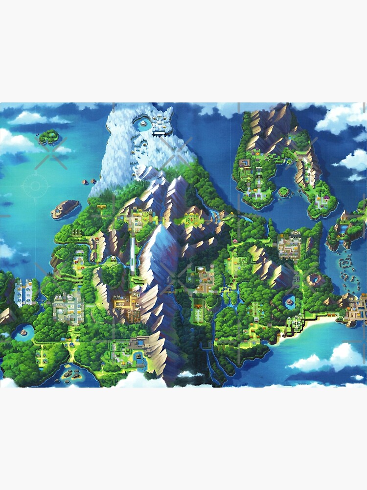 Sinnoh Map by Biochao
